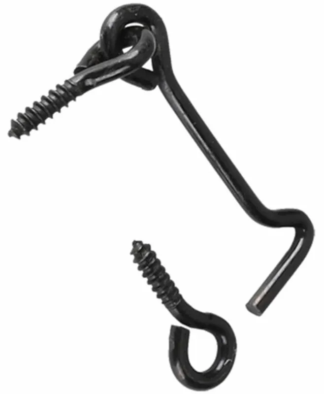 WINDHAAK L=160MM ZWART + LOS OOG