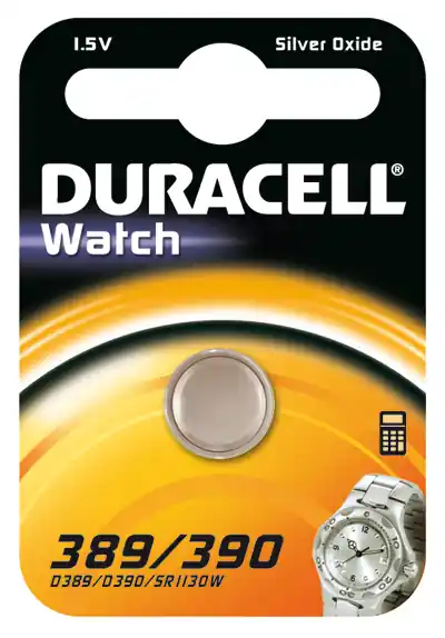 DURACELL 389/390/SR54 SILVER 1,5V BL/1 . . . DURACELL