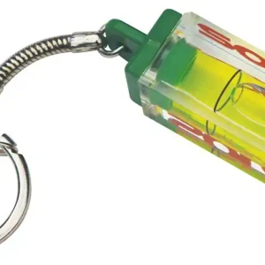 WATERPAS SLEUTELHANGER BLOK GROEN WA40 RECHT BLOK 40X15X15MM