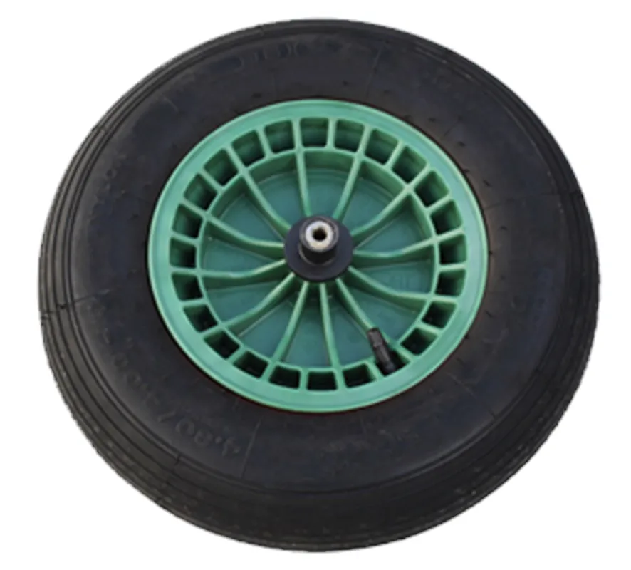 KRUIWAGENS WIEL PP GROEN 2PLY