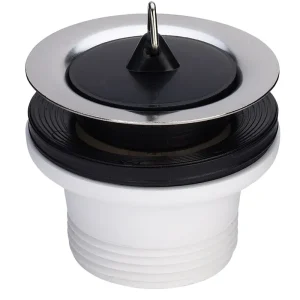 VIEG PLUG 1.1/2"X70 V RVS BAK