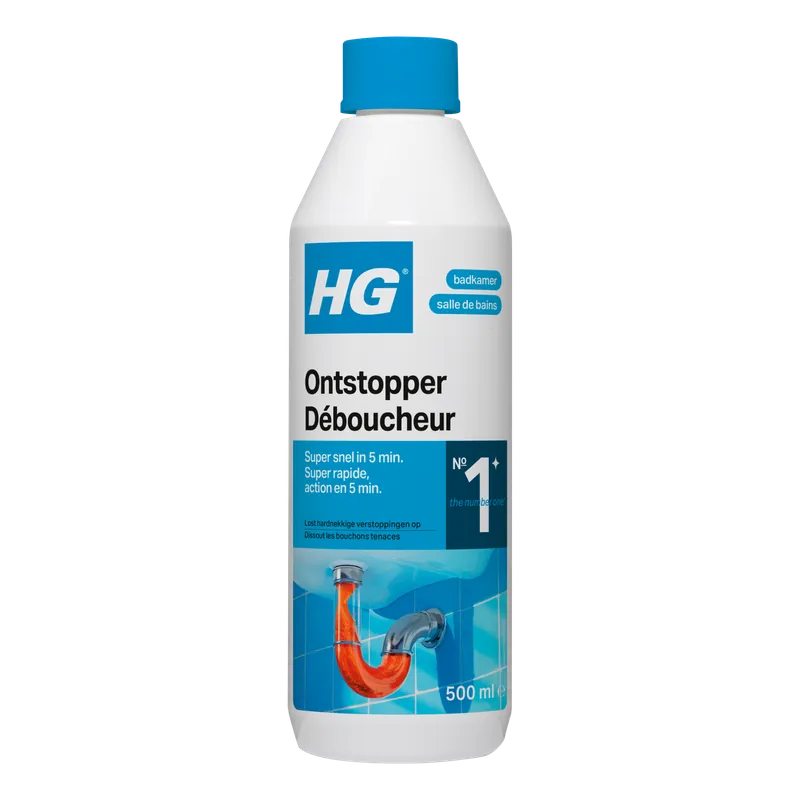 HG VLOEIBARE ONTSTOPPER 500 ML 500 ML