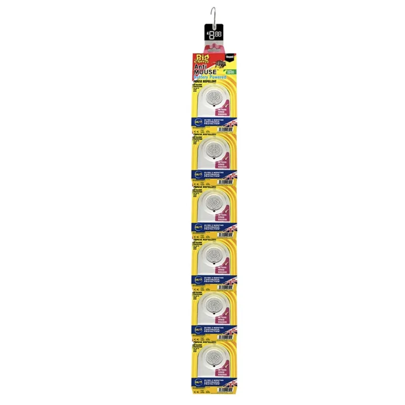 ANTI MOUSE BATTERY POWERED REPELLENT CLIPSTRIP