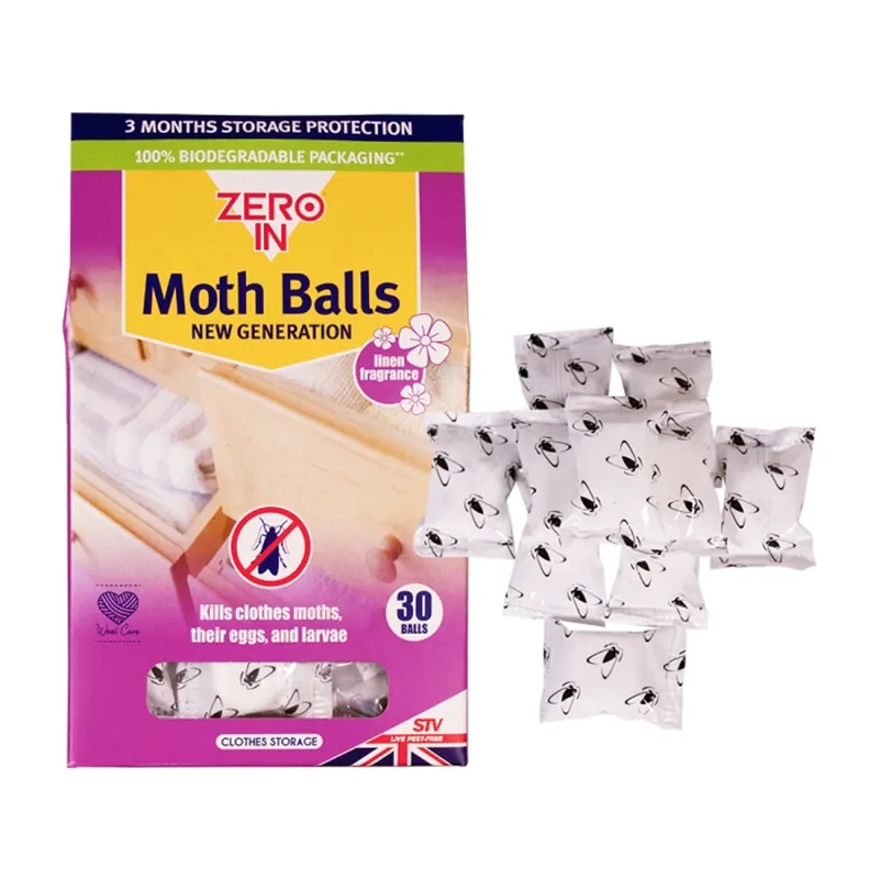 NEW GENERATION MOTH BALLS - 30-PACK