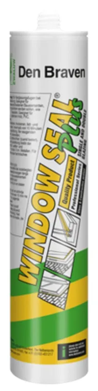 ZWALUW ZWALUW WINDOW SEAL PLUS TRANSPARENT, CARTOUCHES 310 ML/C12