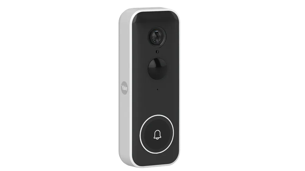 SV-VDB-1A-W EAGLE - YALE SLIMME VIDEODEURBEL (6500MAH) - WIT 1080P (2M