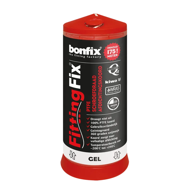 BONFIX PTFE FITTINGFIX AFDICHTINGSKOORD 175 METER