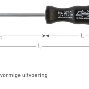 ATHLET SCHROEVENDRAAIER, SL 0,8X5X100