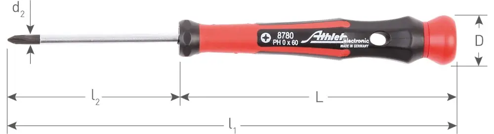 ATHLET 2C-ELEKTRONICA-SCHROEVENDRAAIER, PH 00X60