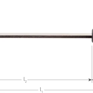 ATHLET STIFTSLEUTEL MET T-GREEP, SW 3X150