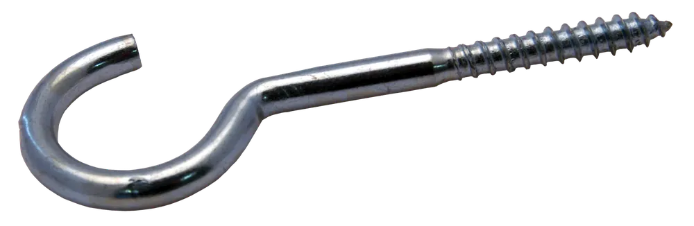 SCHROEFHAKEN ZWAAR 6.00X40/80 IJZER GEGALVANISEERD