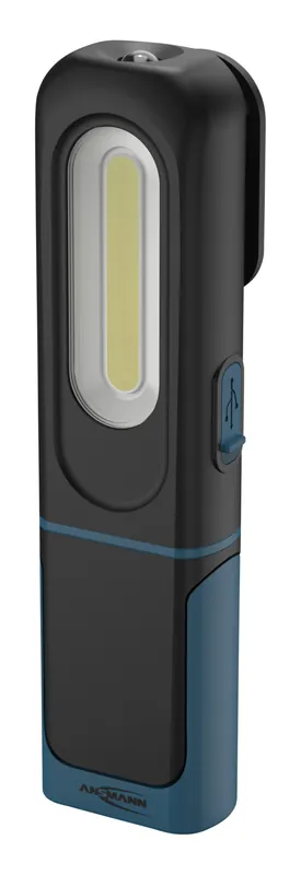 OPLAADBARE WERKLAMP, INCL. BEVESTIGINGSMAGNEET, OPHANGHAAK EN RIEMCLIP INSPECTIELAMP WL350R OPLAADBAAR