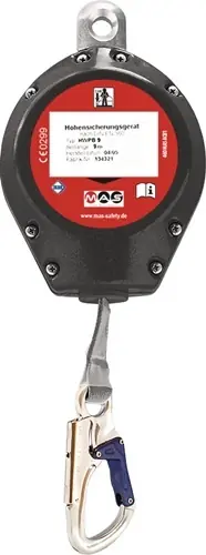VALBEVEILIGINGSAPPARAAT EN 360 GEWICHT CA. 1,2KG BAND 3,5M VOOR HORIZONTALE/VE