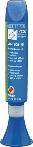 VLAKAFDICHTING WEICONLOCK® AAN 305-18 ROOD 50ML PEN WEICON