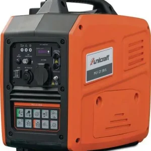 OMVORMER-STROOMGENERATOR PG-I 21 SR-S 1,8KW BENZINE UNICRAFT