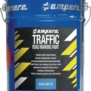 WEGMARKERINGSVERF TRAFFIC ROAD MARKING PAINT 5KG BLAUW AMPERE