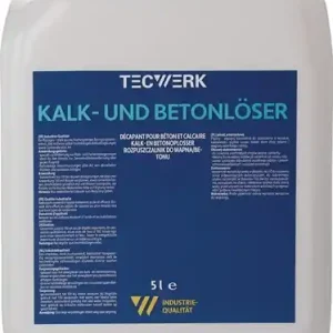 KALK-/BETONOPLOSSER 5 L VLOEISTOFVAT TECWERK