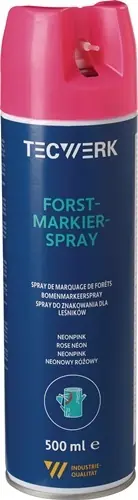BOMENMARKEERSPRAY NEONPINK 500 ML SPUITBUS TECWERK