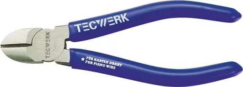ZIJSNIJTANG LENGTE 140 MM HOOFD GEPOLIJST KUNSTSTOF MANTEL TECWERK