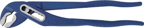 WATERPOMPTANG LENGTE 300 MM SPANWIJDTE 45 MM GEPOLIJST BLAUW TECWERK