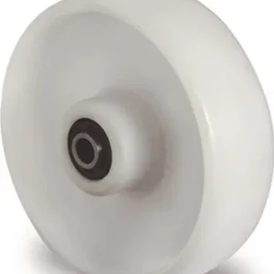 RESERVE-WIEL WIEL D. 100MM DRAAGVERMOGEN 150KG POLYAMIDE WIT AS-D. 12MM NAAFL