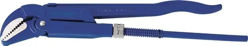 PIJPTANG, SCHUINE BEK TOTALE LENGTE 565 MM SPANWIJDTE 0-94 MM VOOR BUIZEN 2 INCH