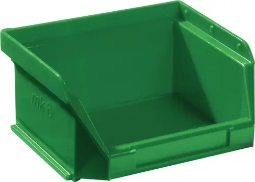 MAGAZIJNBAK L85/65XB100XH50MM PE GROEN TECWERK