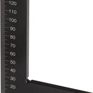 HOEK DIN 875/I BEENLENGTE 300 X 200MM ZONDER AANSLAG ALUMINIUM TECWERK