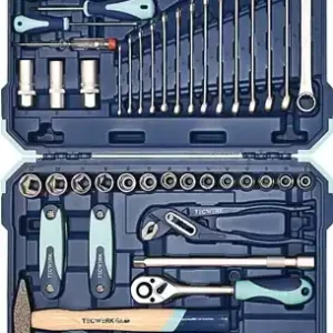GEREEDSCHAPSKOFFER 47-DELIG IN KUNSTSTOF KOFFER 4-24 MM TECWERK