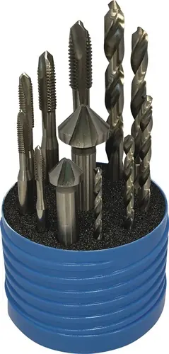COMPLETE SCHROEFDRAAD-SET 12-DELIG 3-IN-1 MULTIBOX TECWERK