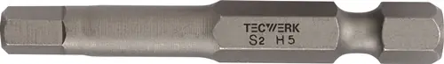 BIT 1/4 INCH 4 MM LENGTE 50 MM TECWERK