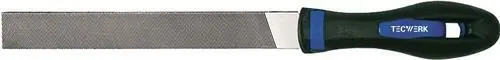 WERKPLAATSVIJL DIN 7261 LENGTE 250 MM DWARSDOORSNEDE 25 X 6 MM KAP 1 PLATSTOMP 2