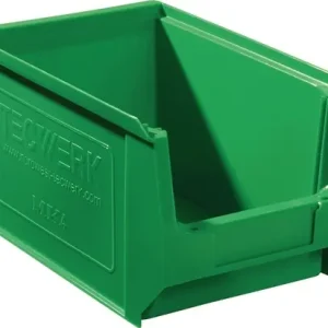 MAGAZIJNBAK L230/200XB150XH130MM PE GROEN TECWERK