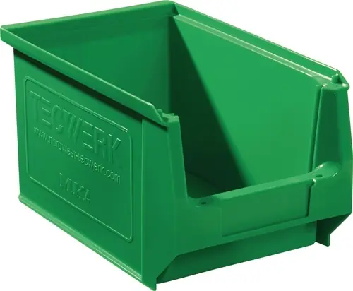 MAGAZIJNBAK L230/200XB150XH130MM PE GROEN TECWERK