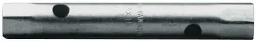 PIJPDOPSLEUTEL SLEUTELWIJDTE 25 X 28 MM LENGTE 205 MM BORINGS-D. 14,5 MM VERCHRO