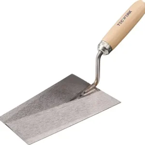 METSELAARSTROFFEL LENGTE 180 MM BREEDTE 125 MM MET BEUKENHOUTEN HEFT, RECHTE HAL