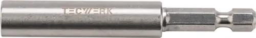 BITHOUDER 1/4INCH F 6,3 1/4INCH C 6,3 MAGNEET, BERSTRING LENGTE 75MM TECWERK