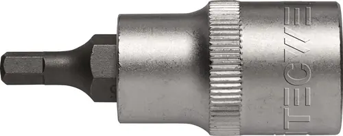 DOPSLEUTELBIT 1/2 INCH BINNEN-6-KANT SLEUTELWIJDTE 5 MM LENGTE 55 MM TECWERK