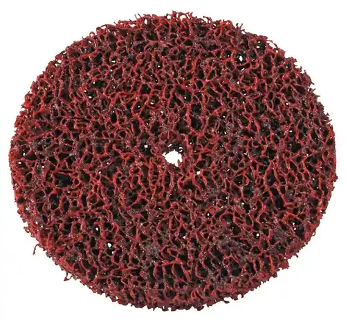 GROFREINIGINGSSCHIJF HEAVY DUTY D.100X13MM COARSE GAT 13 MM TECWERK