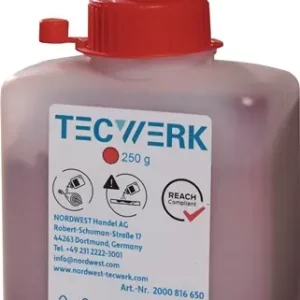 SLAGLIJNKRIJT 250 G ROOD KUNSTSTOFFLES TECWERK
