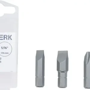SET BITS 4 DELIG 5/16 INCH SLEUF 8 + 10 MM, PH 2 + 3 V. 4000828191 TECWERK