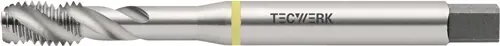 MACHINETAP DIN 371C ALUMINIUM M6X1 MM HSS-CO 6H TECWERK