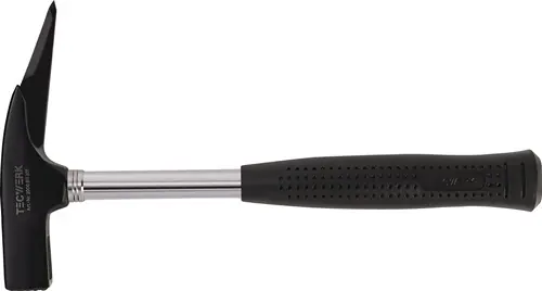 LATHAMER DIN 7239 KOPGEWICHT 600G MET MAGNEET GEFREESDE STALEN BUIS ZWART GELAK