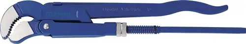 PIJPTANG, SCHUINE BEK TOTALE LENGTE 560 MM SPANWIJDTE 0-85 MM VOOR BUIZEN 3 INCH