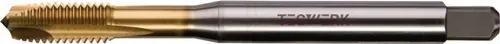 MACHINETAP DIN 371B M6X1 MM HSS-CO TIN 6H TECWERK