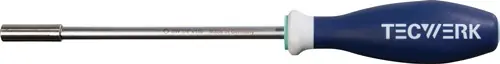HANDBITHOUDER 1/4 INCH MET MAGNEET KLINGLENGTE 150 MM 3-COMPONENTENGREEP TECWERK