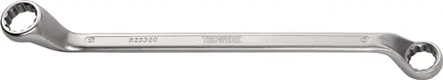 DUBBELE RINGSLEUTEL 30 X 36 MM 410 MM DIEP GEBOGEN TECWERK