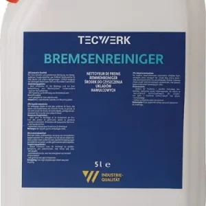 REMMENREINIGER ACETONVRIJ 5 L VLOEISTOFVAT TECWERK