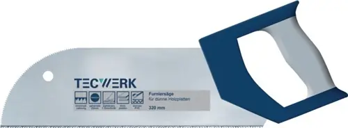 FINEERZAAG BLADLENGTE 325 MM TANDEN PER INCH 15 2-COMPONENTEN COMFORTGREEP VOOR