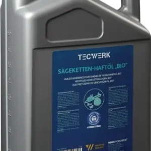 ZAAGKETTING-HECHTOLIE BIO 52 MM²/S (BIJ 40GRADEN CELSIUS) 5 L VLOEISTOFVAT TW